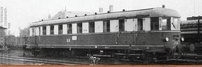 Brawa Rail Car/Trailer AC DR HO-Scale Brawa Rail Car/Trailer AC DR HO-Scale