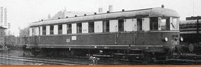 Brawa Rl Car/Trlr DC w/Snd DR HO-Scale Brawa Rl Car/Trlr DC w/Snd DR HO-Scale
