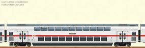 Brawa IC Dbl Dk Mid Car 1st Cls HO-Scale Brawa IC Dbl Dk Mid Car 1st Cls HO-Scale
