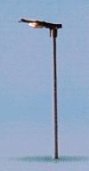 Brawa Single-Arm Station Light - 65mm Height N Scale Model Railroad Street Light #4524