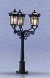Brawa Baden-Baden Park Street Light - Triple Lamp N Scale Model Railroad Street Light #4525