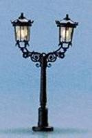 Brawa Baden-Baden Park Light-Dual Lamp 50mm Height N Scale Model Railroad Street Light #4534 Brawa Baden-Baden Park Light-Dual Lamp 50mm Height N Scale Model Railroad Street Light #4534