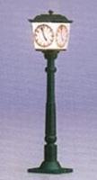 Brawa Station Platform Clock N Scale Model Railroad Street Light #4571 Brawa Station Platform Clock N Scale Model Railroad Street Light #4571