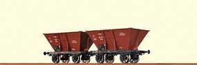 Brawa Coal Car Saar #856/911 2/ HO-Scale (2) Brawa Coal Car Saar #856/911 2/ HO-Scale (2)