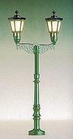 Brawa Historic Park Light Double-Arm Upright (3-1/2'') HO Scale Model Railroad Street Light #5226 Brawa Historic Park Light Double-Arm Upright (3-1/2'') HO Scale Model Railroad Street Light #5226