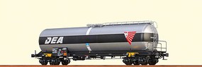 Brawa Type Uahs Modern 4-Axle Tank Car Ready to Run Ready to Run DEA #33 80 795 6 250-4 (Era V, silver, black, red) N-Scale Brawa Type Uahs Modern 4-Axle Tank Car Ready to Run Ready to Run DEA #33 80 795 6 250-4 (Era V, silver, black, red) N-Scale