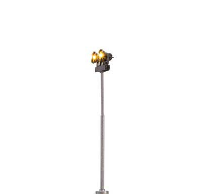 Brawa Double LED Floodlight with Plug and Socket Base 2-9/16  6.5cm - N-Scale