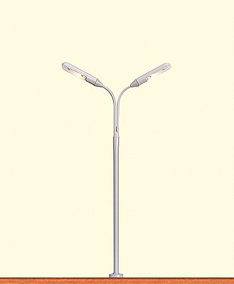 Brawa Pin Socket System LED Light - Rectangular Head 4-1/2 11.5cm Tall HO Scale #84016