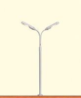 Brawa Pin Socket System LED Light Rectangular Head 4-1/2'' 11.5cm Tall HO Scale #84016 Brawa Pin Socket System LED Light Rectangular Head 4-1/2'' 11.5cm Tall HO Scale #84016