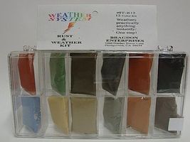 Brag 1/2oz. Small 12 Color Weathering Set Brag 1/2oz. Small 12 Color Weathering Set