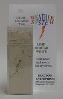 Brag 2oz. Large Weathering Color Lime Mortar White Hobby and Model Paint Supply #268