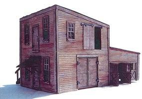 Branchline Dan's Welding & Fabrication Laser-Cut Wood Kit O Scale Model Railroad Building #491