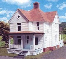 Branchline Ronald Reagan Boyhood Home Laser-Art Kit HO Scale Model Railroad Building #603 Branchline Ronald Reagan Boyhood Home Laser-Art Kit HO Scale Model Railroad Building #603