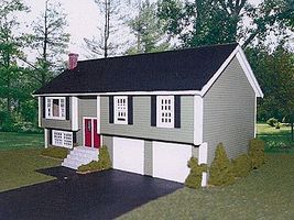 Branchline Hillcrest Raised Ranch Laser-Art Kit HO Scale Model Railroad Building #616 Branchline Hillcrest Raised Ranch Laser-Art Kit HO Scale Model Railroad Building #616