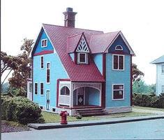 Branchline Victorian Classics The Woodward House Kit HO Scale Model Railroad Building #618 Branchline Victorian Classics The Woodward House Kit HO Scale Model Railroad Building #618