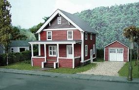 Branchline The Suburban Catalog House Kit HO Scale Model Railroad Building #623 Branchline The Suburban Catalog House Kit HO Scale Model Railroad Building #623