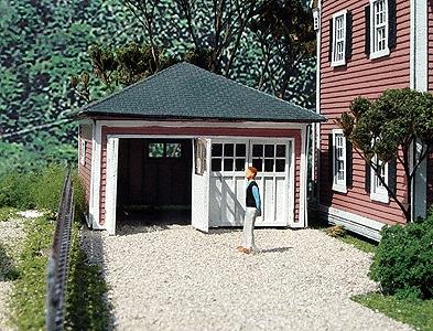 Branchline Cadillac Garage Laser-Art Kit HO Scale Model Railroad Building #631