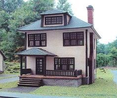 Branchline Victorian Classics The Wenonah House Kit HO Scale Model Railroad Building #634 Branchline Victorian Classics The Wenonah House Kit HO Scale Model Railroad Building #634