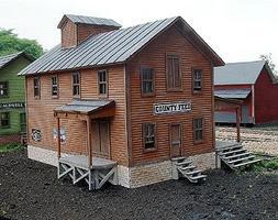 Branchline County Feed Laser Art Kit (6-1/2 x 3-1/2 x 5'') HO Scale Model Railroad Building #684 Branchline County Feed Laser Art Kit (6-1/2 x 3-1/2 x 5'') HO Scale Model Railroad Building #684