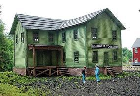 Branchline Caldwell Tool & Die Laser Art Kit HO Scale Model Railroad Building #685 Branchline Caldwell Tool & Die Laser Art Kit HO Scale Model Railroad Building #685
