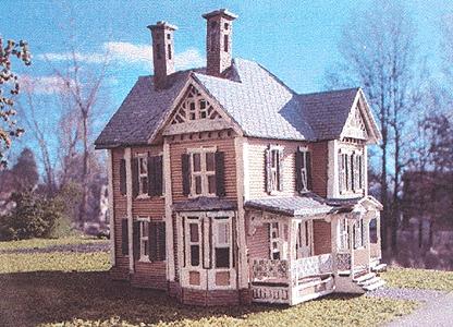 Branchline Dubois House Laser-Art Kit N Scale Model Railroad Building #800