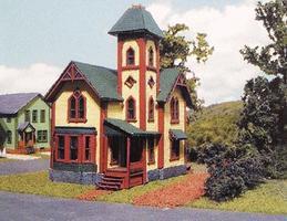 Branchline Tower House Laser Art Kit N Scale Model Railroad Building #801 Branchline Tower House Laser Art Kit N Scale Model Railroad Building #801