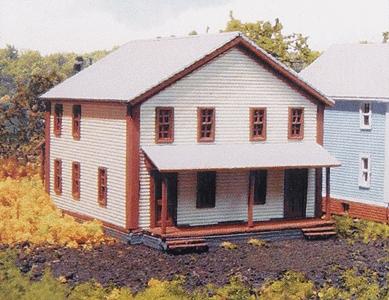 Branchline Company House #3 Laser-Cut Wood Kit N Scale Model Railroad Building #807