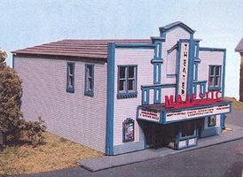 Branchline The Majestic Theater Laser Art Kit N Scale Model Railroad Building #854 Branchline The Majestic Theater Laser Art Kit N Scale Model Railroad Building #854
