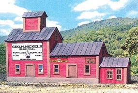 Branchline Nickels Feed Mill Kit N Scale Model Railroad Building #892
