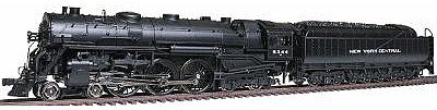 Broadway J1e 4-6-4 w/PT-4 Tender, Scullin Drivers NYC HO Scale Model Train Steam Locomotive #1355