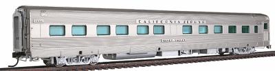 Broadway Zephyr CB&Q 10 Roomettes Silver Valley HO Scale Model Train Passenger Car #1510
