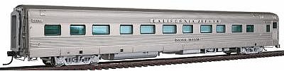 Broadway California Zephyr 6-5 Sleeper C,B,&Q HO Scale Model Train Passenger Car #1523