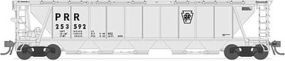 H32 5-Bay Covered Hopper 4-Pack Pennsylvania RR Set A HO Scale Model Train Freight Car #1884