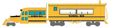 Broadway Galloping Goose Railcar Paragon2(TM) - School Bus O Scale Model Train Passenger Car #1971