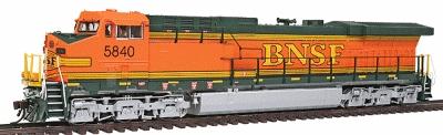 Broadway GE AC6000, Powered w/Sound/DC/DCC BNSF HO Scale Model Train Diesel Locomotive #2130