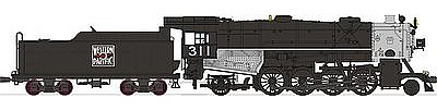 Broadway USRA Heavy 2-8-2 Mikado DCC Western Pacific #311 HO Scale Model Train Steam Locomotive #2162