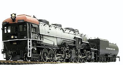 Broadway Class AC4 Baldwin 4-8-8-2 Cab Forward SP HO Scale Model Train Steam Locomotive #2185