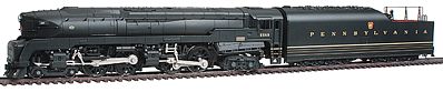 Broadway T-1 4-4-4-4 DCC Pennsylvania Railroad HO Scale Model Train Steam Locomotive #2234