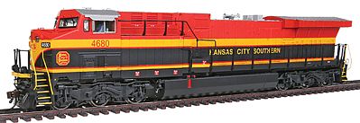 Broadway GE AC6000 DCC Kansas City Southern #4680 HO Scale Model Train Diesel Locomotive #2296