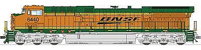 Broadway GE AC6000CW DCC BNSF Railway #6440 HO Scale Model Train Diesel Locomotive #2463