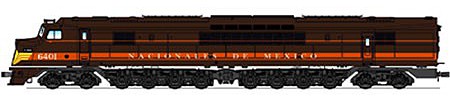 Broadway Centipede Nacionales de Mexico #6405 DCC HO Scale Model Train Diesel Locomotive #2507