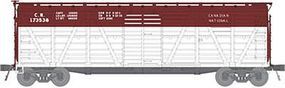 Broadway PRR K7 Stock Car No Sound Canadian National HO Scale Model Train Freight Car #2529 Broadway PRR K7 Stock Car No Sound Canadian National HO Scale Model Train Freight Car #2529
