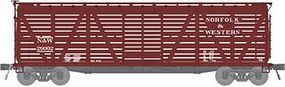 Broadway PRR K7 Stock Car Norfolk & Western (Boxcar Red) HO Scale Model Train Freight Car #2530