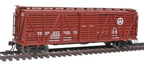 Broadway PRR K7 Stock Car 4-Pack Pennsylvania Railroad (Tuscan) HO Scale Model Train Freight Car #2531 Broadway PRR K7 Stock Car 4-Pack Pennsylvania Railroad (Tuscan) HO Scale Model Train Freight Car #2531