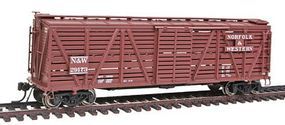 Broadway PRR K7 Stock Car Norfolk & Western (Boxcar Red) HO Scale Model Train Freight Car #2535