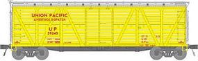 Broadway PRR K7 Stock Car Union Pacific (Armour Yellow) HO Scale Model Train Freight Car #2537 Broadway PRR K7 Stock Car Union Pacific (Armour Yellow) HO Scale Model Train Freight Car #2537