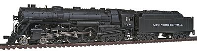 Broadway J1e Hudson 4-6-4 New York Central #5331 HO Scale Model Train Steam Locomotive #2589