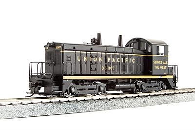 Broadway EMD NW2 Union Pacific #1077 (black, yellow) HO Scale Model Train Diesel Locomotive #2632