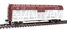 Broadway PRR K7 Stock Car 4-Pack Canadian Pacific (oxide, white) HO Scale Model Train Freight Car #2686