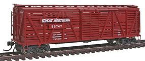 Broadway PRR K7 Stock Car Great Northern (red, white) HO Scale Model Train Freight Car #2691 Broadway PRR K7 Stock Car Great Northern (red, white) HO Scale Model Train Freight Car #2691